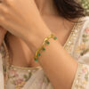 Anti Tarnish Designer Bracelet Premium Stylish Brass Jewelry for Women