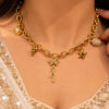Anti Tarnish Stylish Necklace Elegant Premium Brass Jewelry for Women