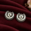 Moon Stud Earring with elegant celestial design and premium polish