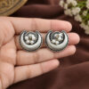 Moon Stud Earring with elegant celestial design and premium polish