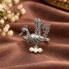 Adjustable Peacock Ring with elegant peacock design and premium polish