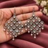Geometric Hook Earring modern brass jewelry with premium polish