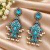 Elegant Fish Earring artistic brass jewelry with premium polish