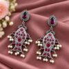 Elegant Fish Earring artistic brass jewelry with premium polish