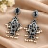 Elegant Fish Earring artistic brass jewelry with premium polish