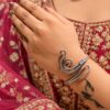 Silver Handmade Bangle – Traditional Jewelry for Elegant Style 18 Silver Handmade Bangle Traditional Brass Jewelry with Elegant Premium Polish