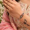 Unique Handmade Bangle brass traditional jewelry premium polish elegant women fashion accessory