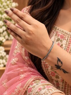 LightWeight Handmade Bracelet with brass design, premium polish, elegant detailing and stylish traditional fashion jewelry