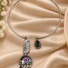 Parrot Hasli Necklace traditional parrot design brass ethnic jewelry