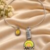Parrot Hasli Necklace traditional parrot design brass ethnic jewelry