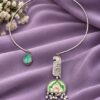 Parrot Hasli Necklace traditional parrot design brass ethnic jewelry