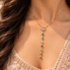 Anti Tarnish Geometric Necklace Modern Designer Jewellery
