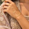 Anti Tarnish Butterfly Hathphool – Hand Jewellery for Graceful Looks 5 Anti Tarnish Butterfly Hathphool Elegant Hand Jewellery