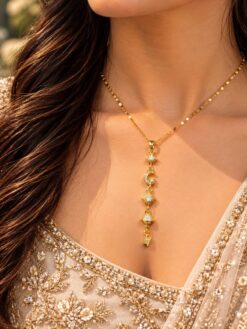 Anti Tarnish Charming Necklace Elegant Designer Jewellery