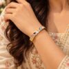 Anti Tarnish Painting Bracelet Artistic Designer Jewellery