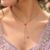Anti Tarnish Leaf Necklace Elegant Nature Inspired Jewellery