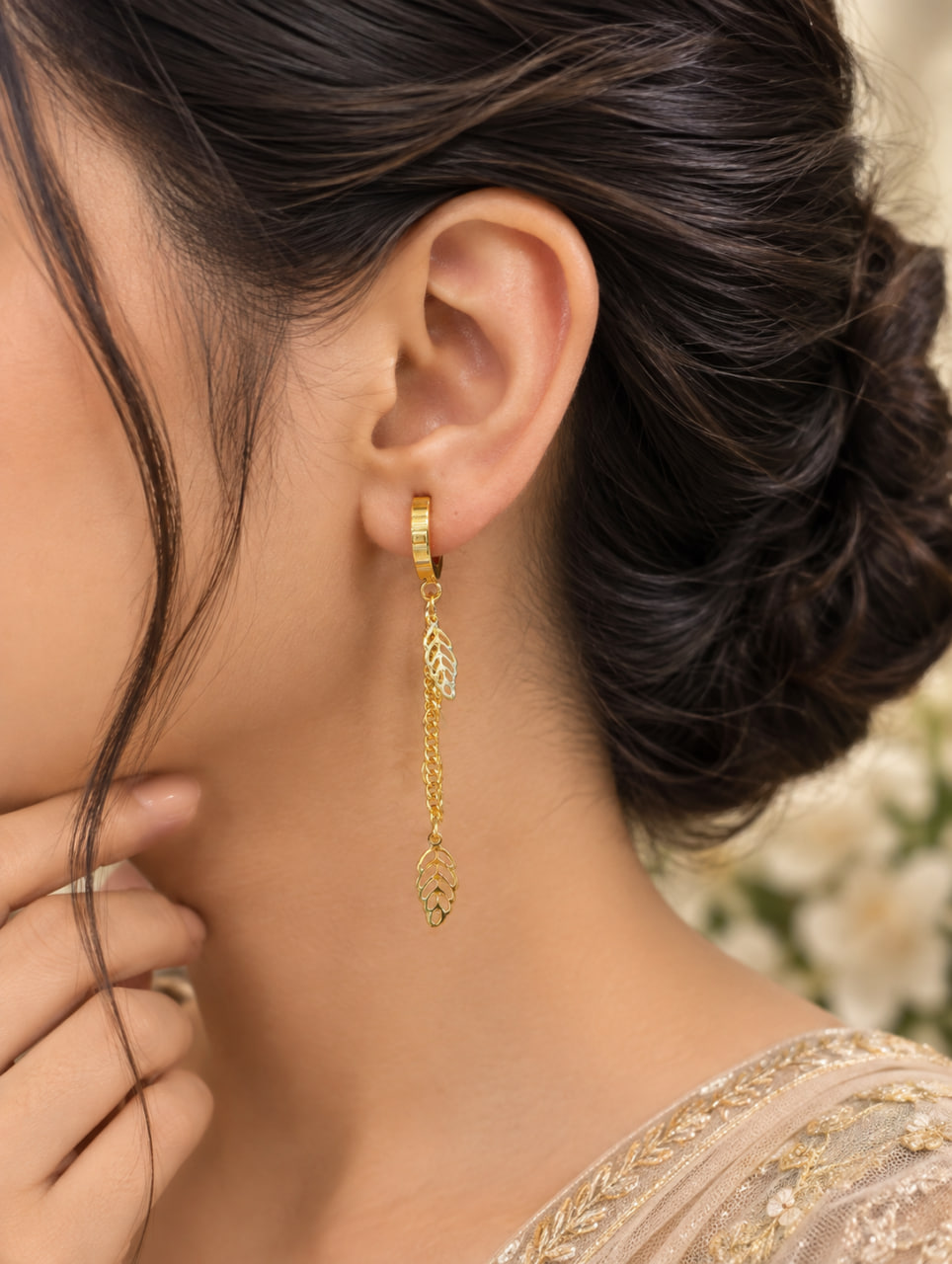 Anti Tarnish Earrings Set – Elegant Jewelry for Everyday Glamour 4 Anti Tarnish Earrings Set Elegant Brass Fashion Jewelry for Women