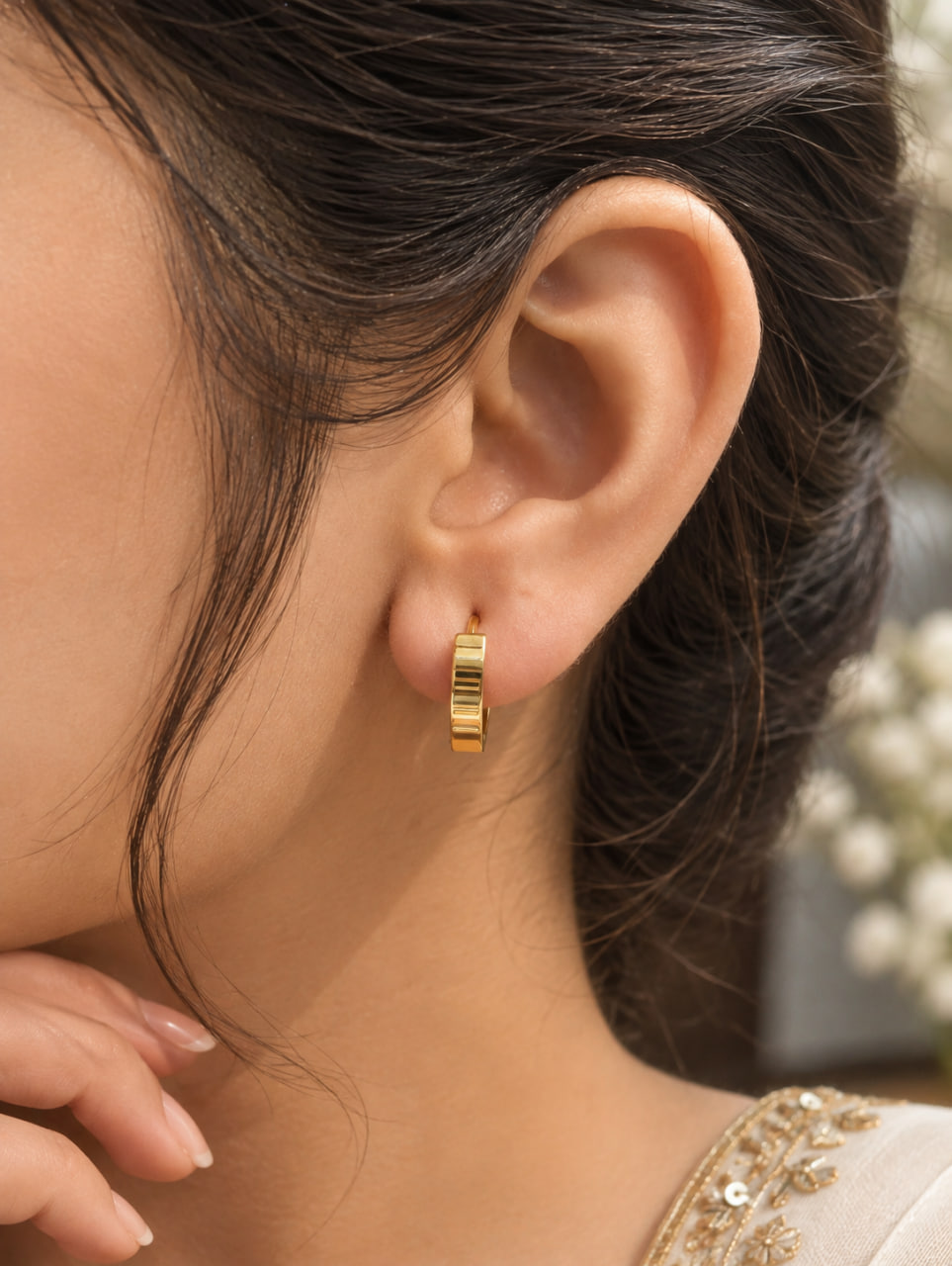 Anti Tarnish Earrings Set – Elegant Jewelry for Everyday Glamour 2 Anti Tarnish Earrings Set Elegant Brass Fashion Jewelry for Women