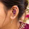 Oxidized Ethnic Earcuff Traditional Designer Jewelry for Women