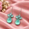 Elegant Hook Earring Premium Brass Fashion Jewelry for Women