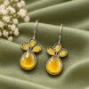 Elegant Hook Earring Premium Brass Fashion Jewelry for Women