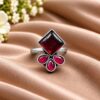 Unique Adjustable Ring elegant adjustable brass designer jewelry