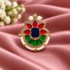 Traditional Meenakari Ring – Exquisite Design for Ethnic Look 14 Traditional Meenakari Ring Indian ethnic jewellery with premium polish