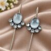 Silver Plated Antique Earcuff – Exquisite Design for Traditional Wear 17 Silver Plated Antique Earcuff vintage inspired traditional jewellery