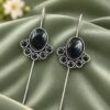 Silver Plated Antique Earcuff – Exquisite Design for Traditional Wear 16 Silver Plated Antique Earcuff vintage inspired traditional jewellery