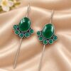 Silver Plated Antique Earcuff – Exquisite Design for Traditional Wear 14 Silver Plated Antique Earcuff vintage inspired traditional jewellery