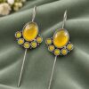 Silver Plated Antique Earcuff – Exquisite Design for Traditional Wear 12 Silver Plated Antique Earcuff vintage inspired traditional jewellery