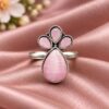 Silver Plated Designer Ring elegant modern fashion jewellery