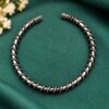 Handmade Silver Bracelet elegant traditional jewelry design for women