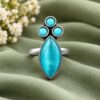 Adjustable Flower Ring elegant floral design premium fashion jewelry for women