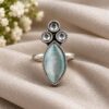 Adjustable Flower Ring elegant floral design premium fashion jewelry for women