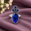 Adjustable Flower Ring elegant floral design premium fashion jewelry for women