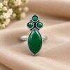 Adjustable Flower Ring elegant floral design premium fashion jewelry for women