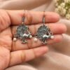 Peacock Hook Earring traditional peacock design elegant fashion jewelry for women