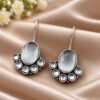 Flower Art Hook Earring – Ethnic Design for Traditional Look 14 Flower Art Hook Earring elegant floral design traditional fashion jewelry for women