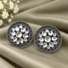 Round Floral Stud Earring – Gorgeous Jewelry for Elegant Fashion Look 17 Round Floral Stud Earring elegant floral stud jewelry design