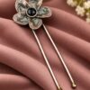Oxidized Floral Hair Accessories – Traditional Elegance for Beautiful Hairstyles 15 Oxidized Floral Hair Accessories with elegant traditional flower detailing