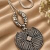 Silver Plated Chain Pendant elegant designer jewelry for women