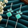 Silver Plated Designer Earcuff elegant modern statement jewelry for women