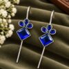 Silver Plated Designer Earcuff elegant modern statement jewelry for women