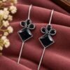 Silver Plated Designer Earcuff elegant modern statement jewelry for women