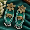 Two Tone Elephant Earring artistic traditional designer earrings for women