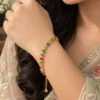 Anti Tarnish Charming Bracelet elegant premium brass jewellery for women