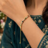Anti Tarnish Geometric Bracelet modern elegant brass jewellery for women