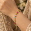 Anti Tarnish Round Bracelet elegant premium brass jewellery for women