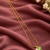Anti Tarnish Flower Necklace elegant floral design women fashion jewelry